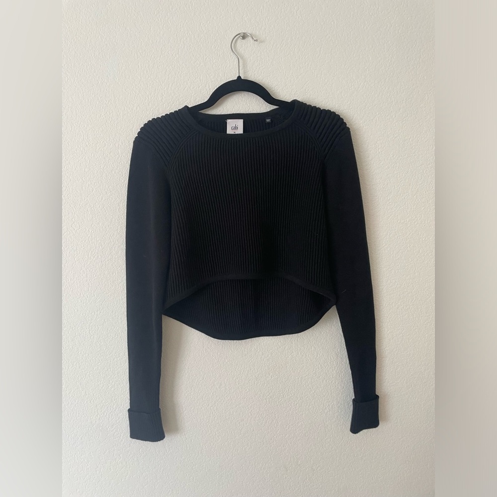 Cabi Ribbed Hi Low Pullover sweater